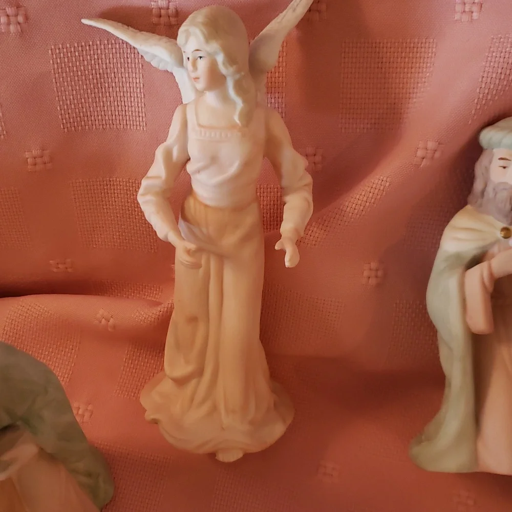 🎄The Christopher Collection "Spirit Of Bethlehem" Nativity Scene Nine Piece Set - Picture 8 of 11